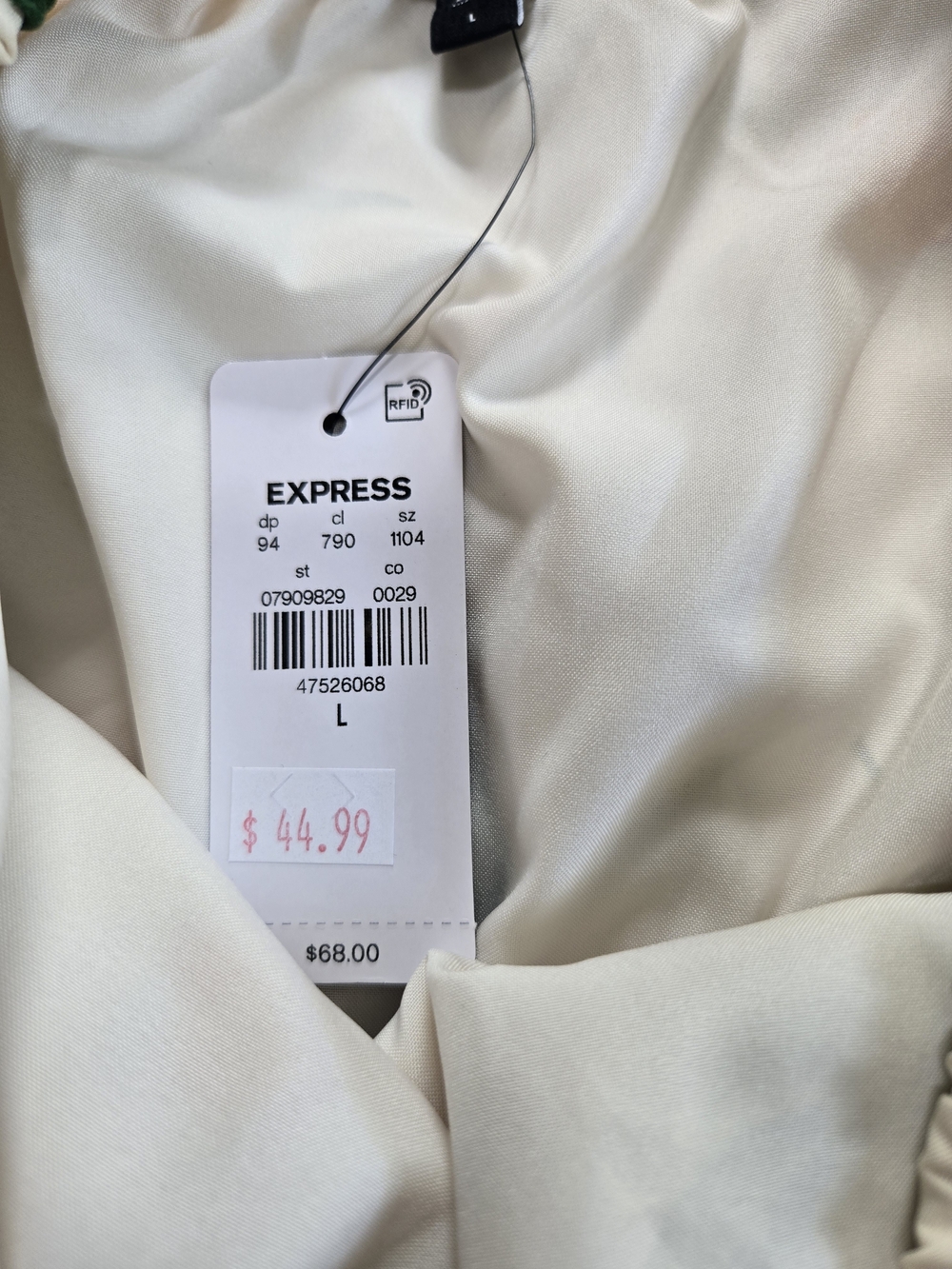 Express Summer StraplessTiered Romper/skort Floral Lemons - Picture 3 of 11